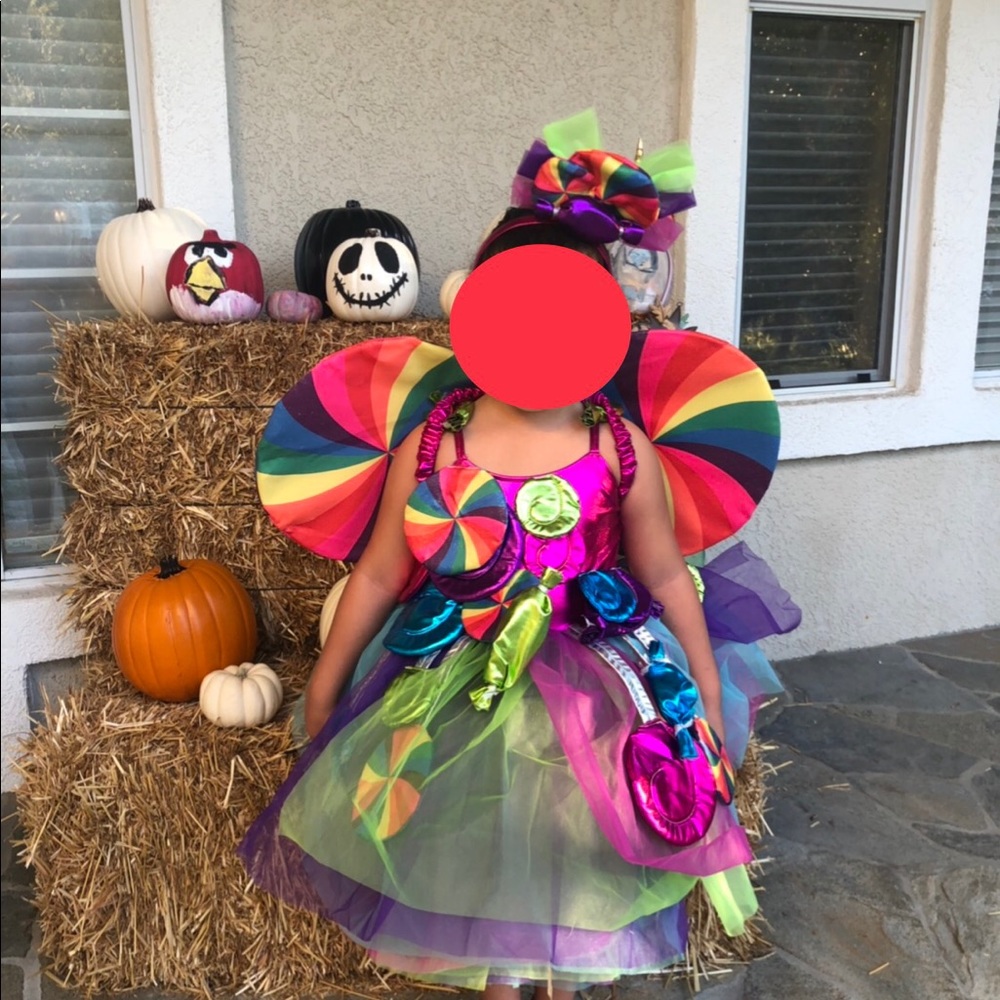 Chasing Fireflies Candy Fairy Costume-size 6